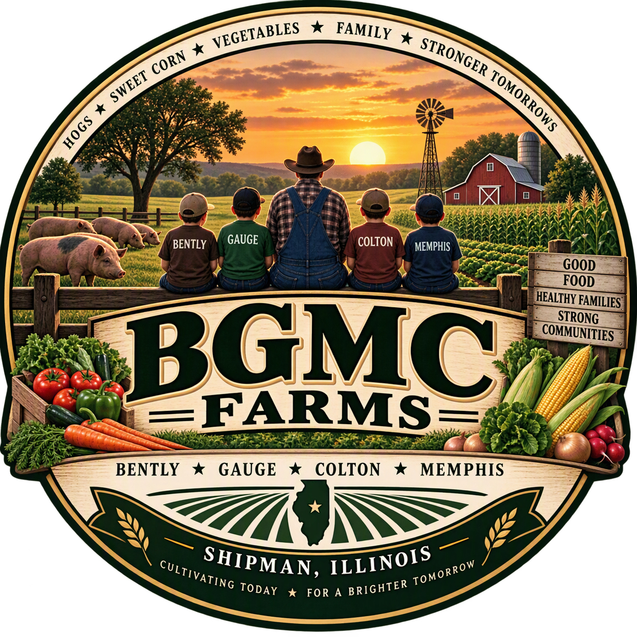 BGMC Farms logo